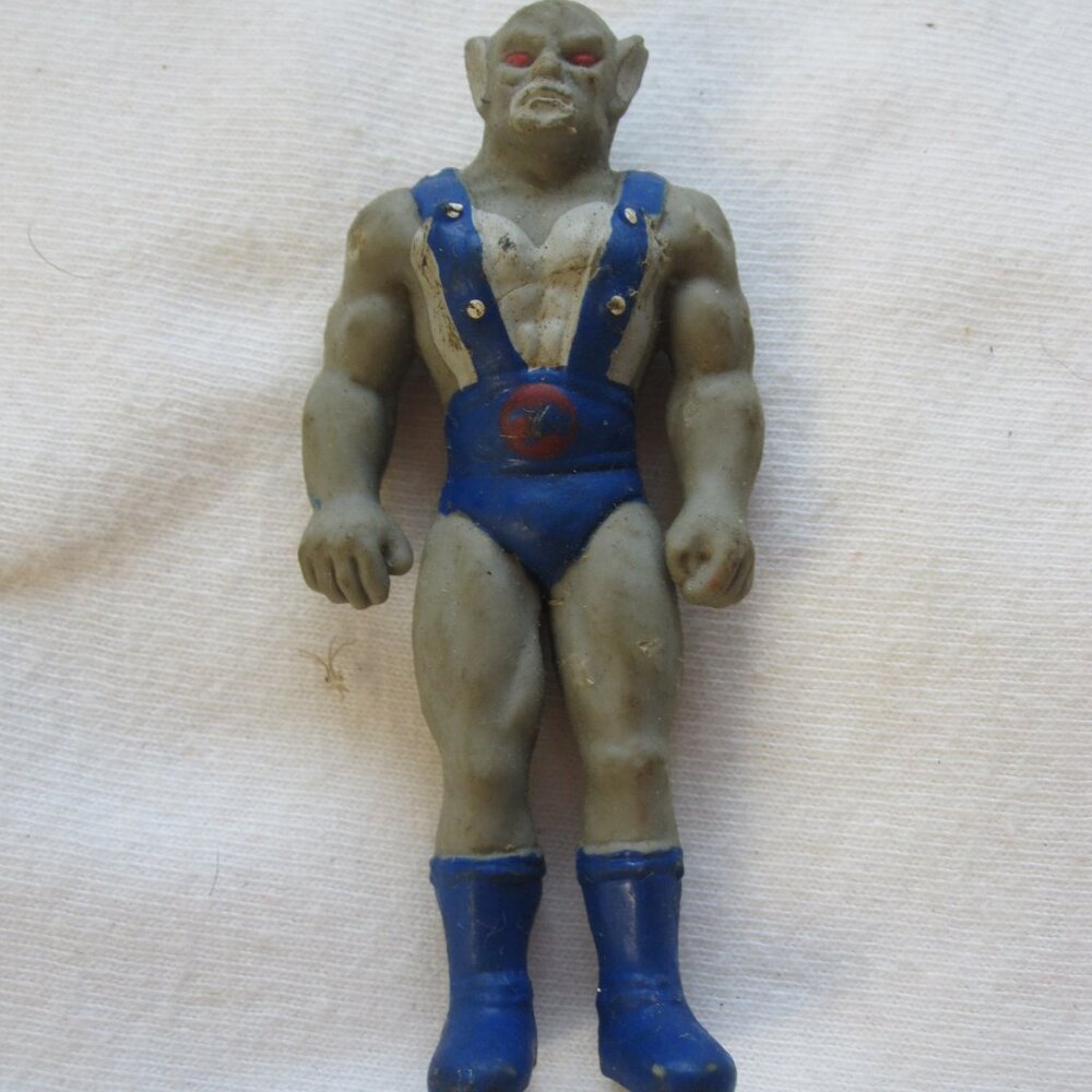 1980's Thundercats Mini Rubber Figure: Panthro - vintage edition